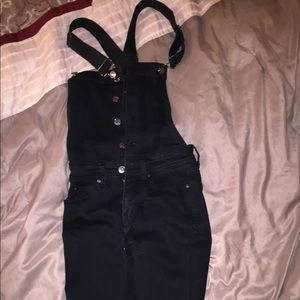 Fashion nova denim overalls